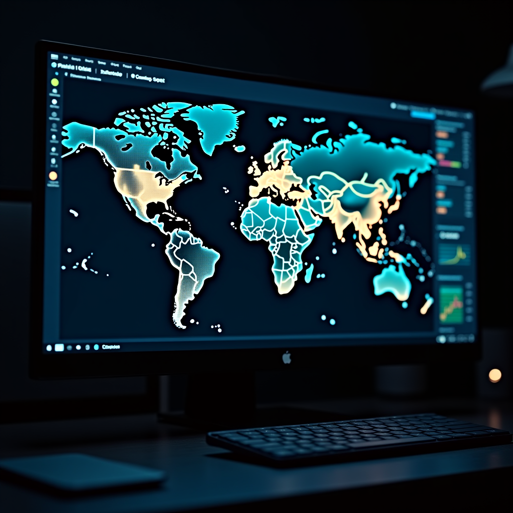 Regały z częściami